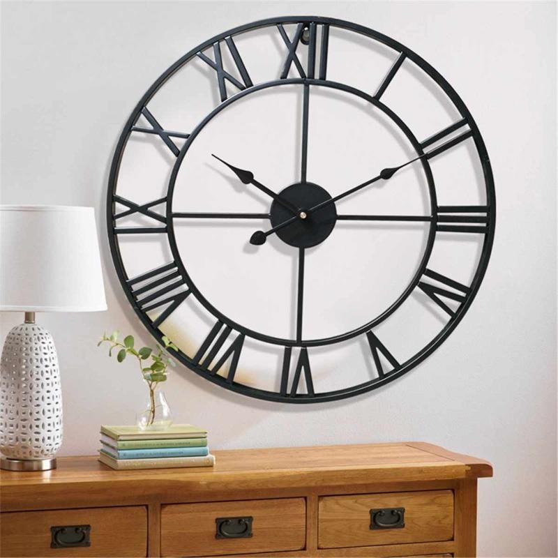 Bairoa Farmhouse Wall Clock