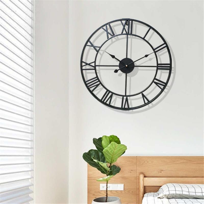 Bairoa Farmhouse Wall Clock