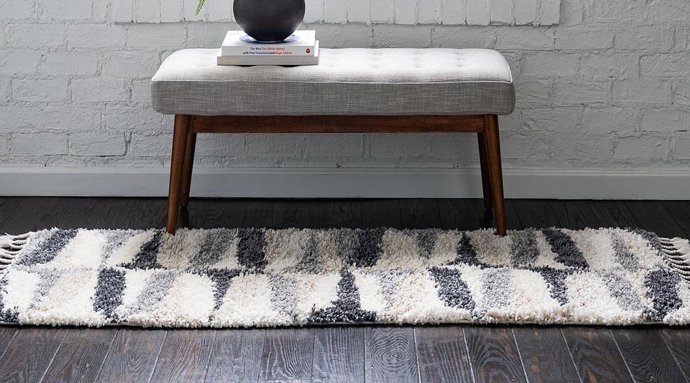 Jeramiah - Modern Shaggy Area Rug - Nordic Side - feed-cl0-over-80-dollars, unique-loom, us-only, us-ship