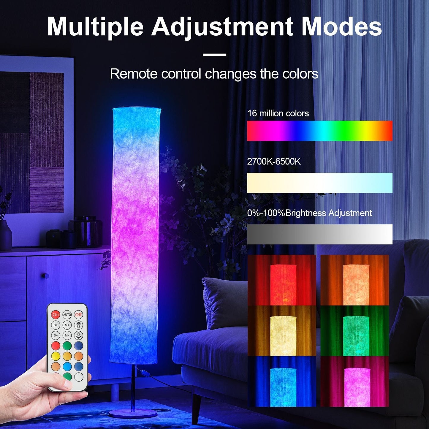 Fuji LED Floor Lamp