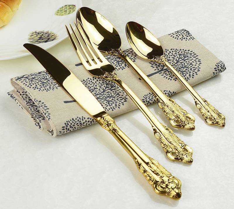 Western Elegant Stainless Steel Flatware