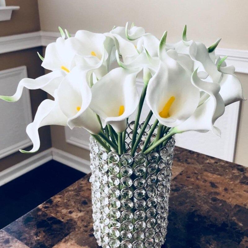 Artificial Realistic Arum-Lily Bouquet - 10 Stems