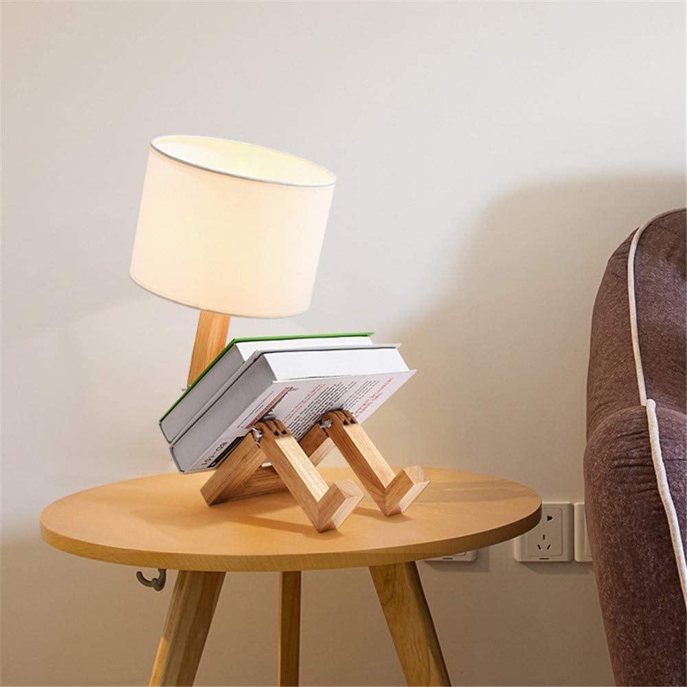 Original Wooden Humanoid Lamp - Nordic Side - 