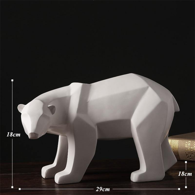 Polar Bear Figurines - Nordic Side - bear, figurines, polar