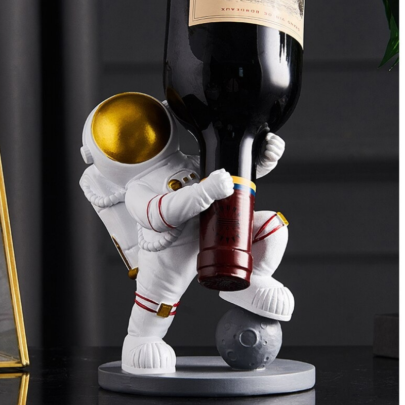 HomeQuill™ Astronaut Wine Holder - Nordic Side - 