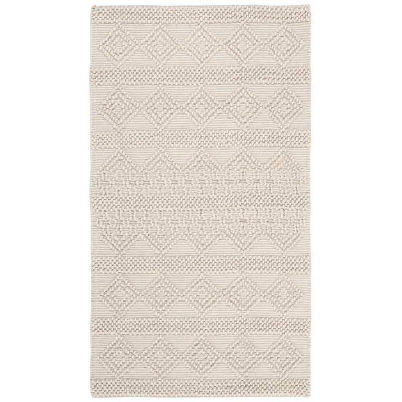 Jacques Handmade Flatweave Ivory Rug