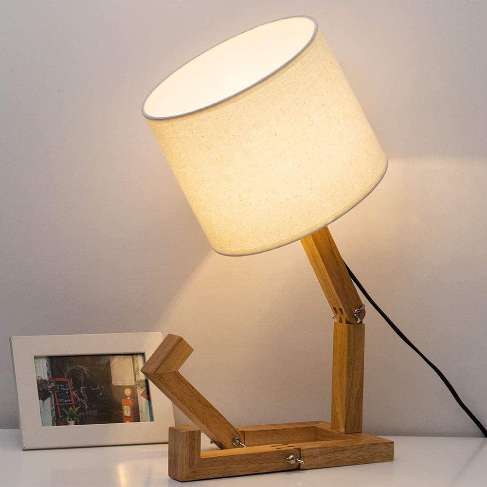 Original Wooden Humanoid Lamp - Nordic Side - 