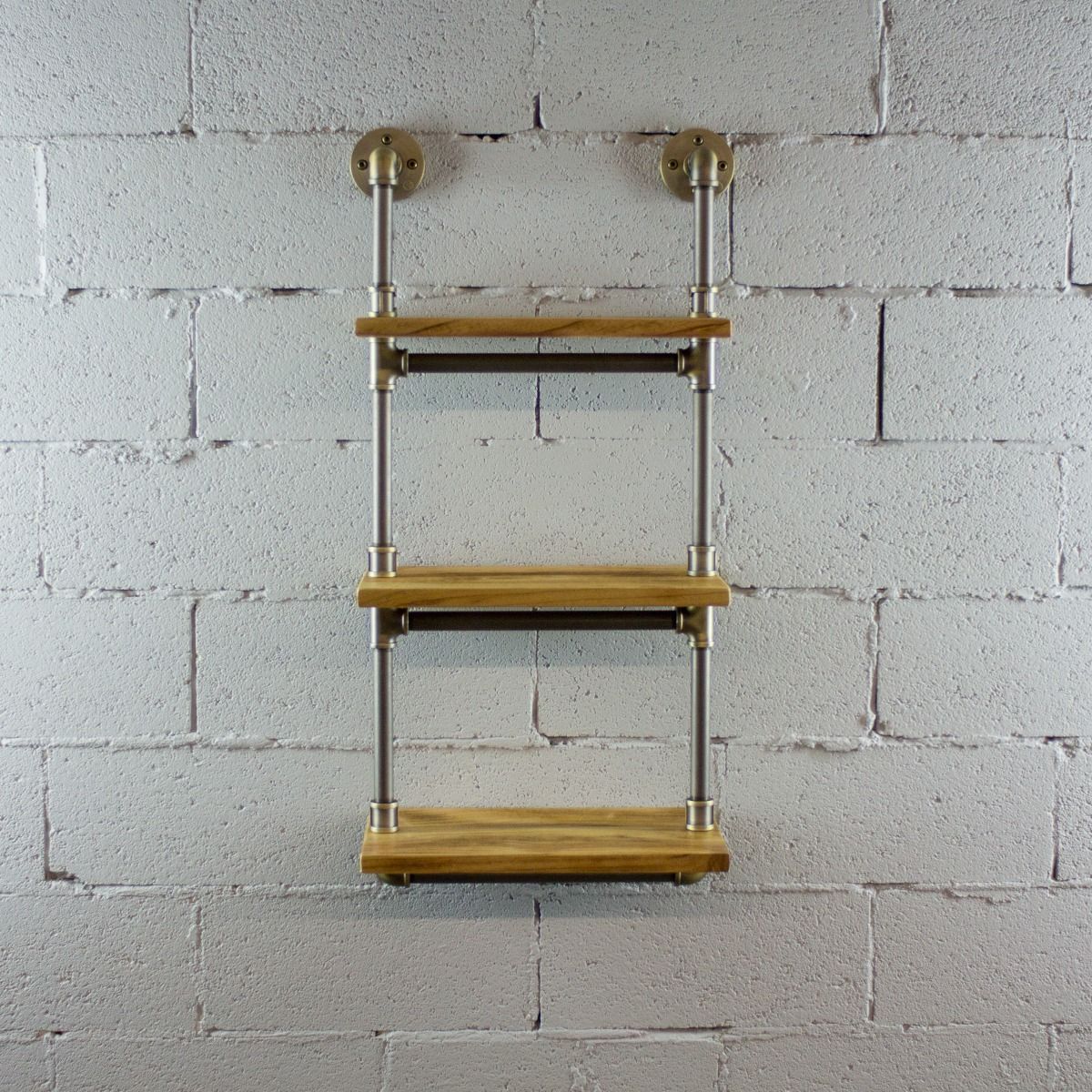 Three Tier Wall Mounted Shelves - Nordic Side - 10-08, feed-cl0-over-80-dollars, furniture-pipeline, furniture-tag, US