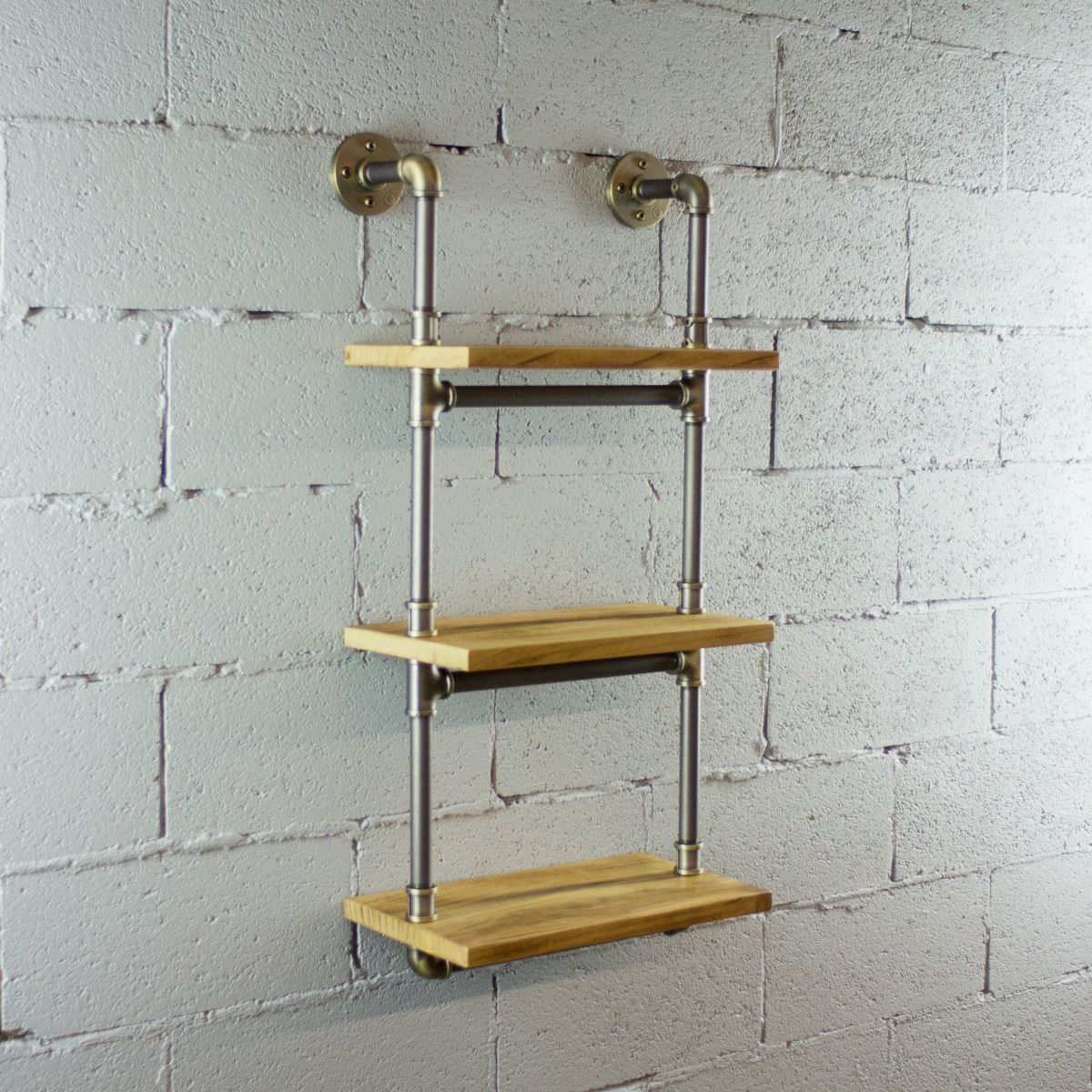 Three Tier Wall Mounted Shelves - Nordic Side - 10-08, feed-cl0-over-80-dollars, furniture-pipeline, furniture-tag, US