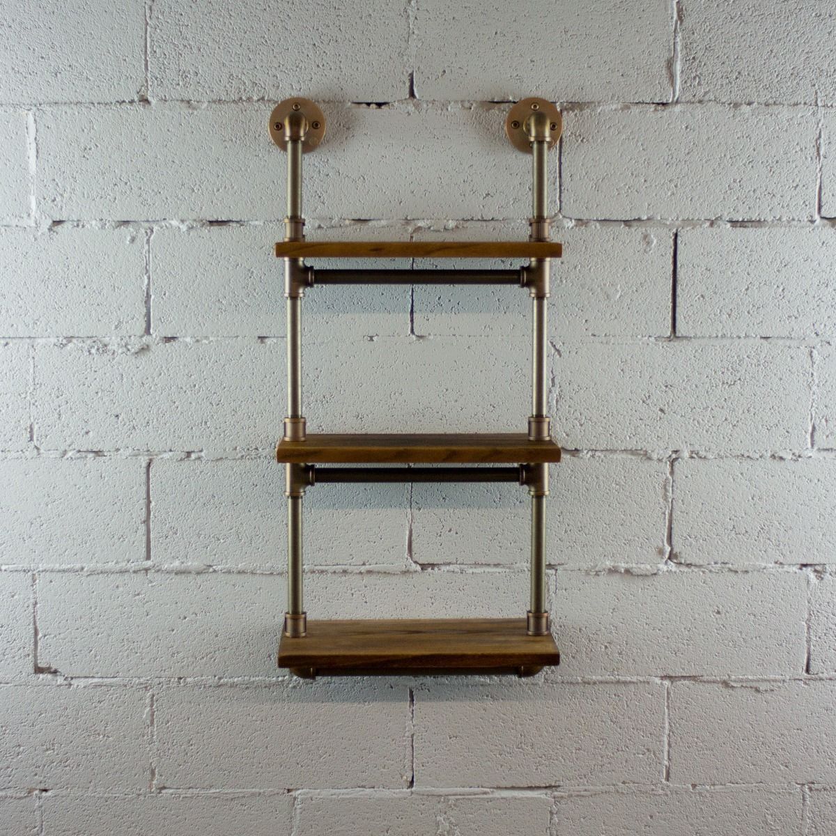 Three Tier Wall Mounted Shelves - Nordic Side - 10-08, feed-cl0-over-80-dollars, furniture-pipeline, furniture-tag, US