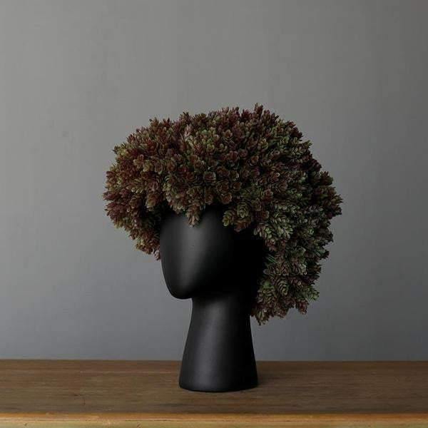 Head Shaped Flower Vase - Nordic Side - FLV, GNL, HSFV