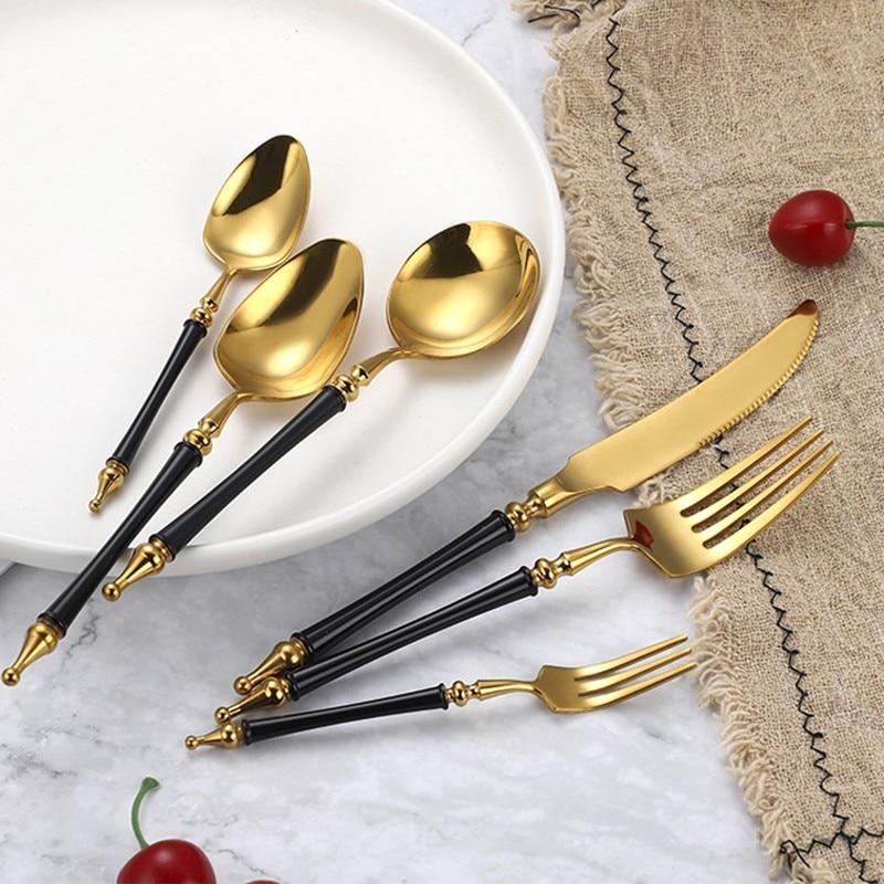 Mavi Elegant Stainless Steel Flatware Set