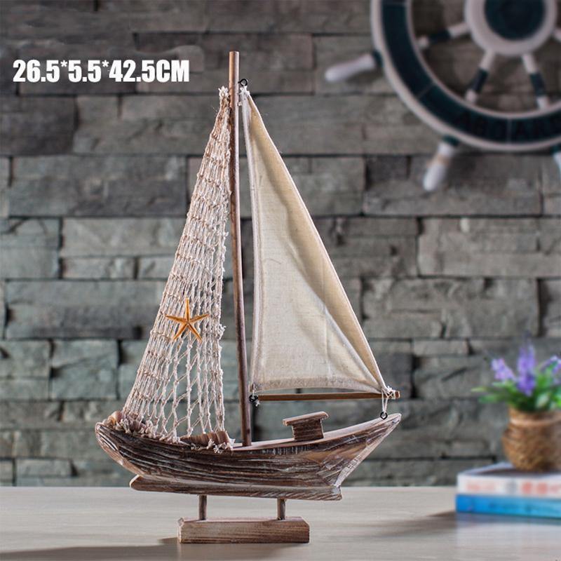 Mediterranean Model Sailboat - Nordic Side - Mediterranean, model, sailboat