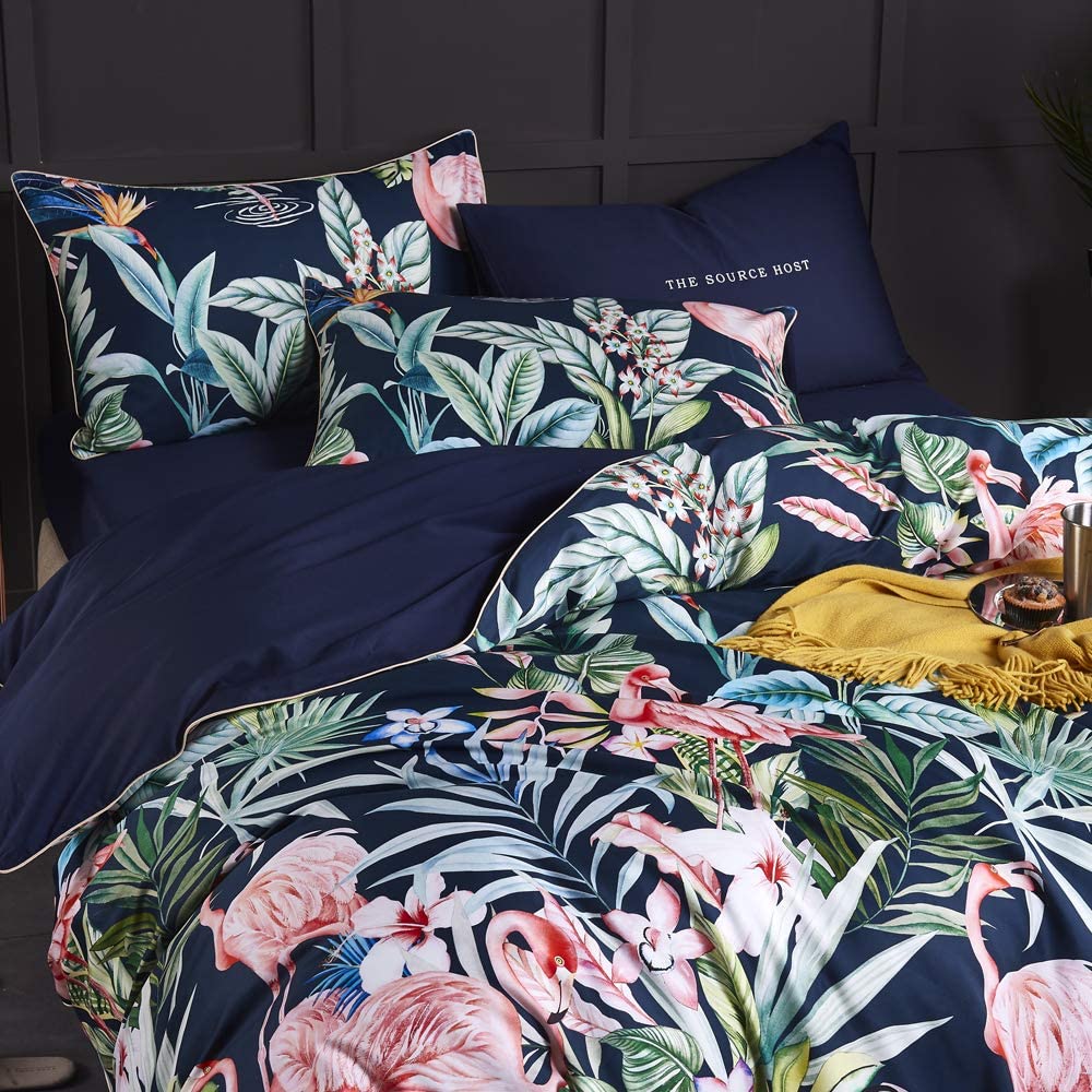 Flamingo Luxury Egyptian Cotton Duvet Set