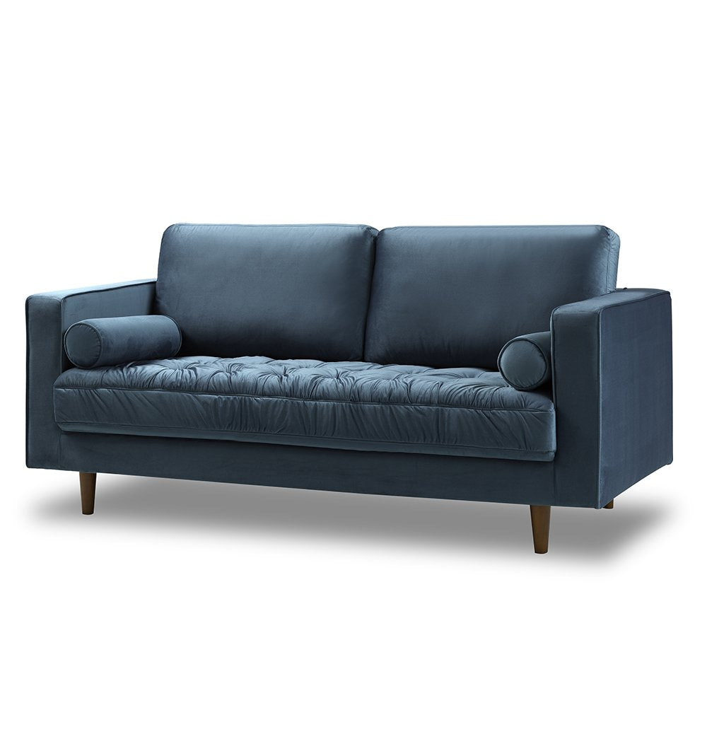 Bente - Tufted Light Blue Velvet Loveseat 2-Seater Sofa - Nordic Side - 06-10, feed-cl0-over-80-dollars, feed-cl1-furniture, feed-cl1-sofa, gfurn, hide-if-international, modern-furniture, sof