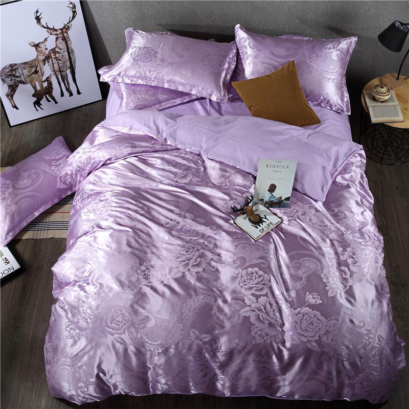 European Silk Bedding Set - Nordic Side - 