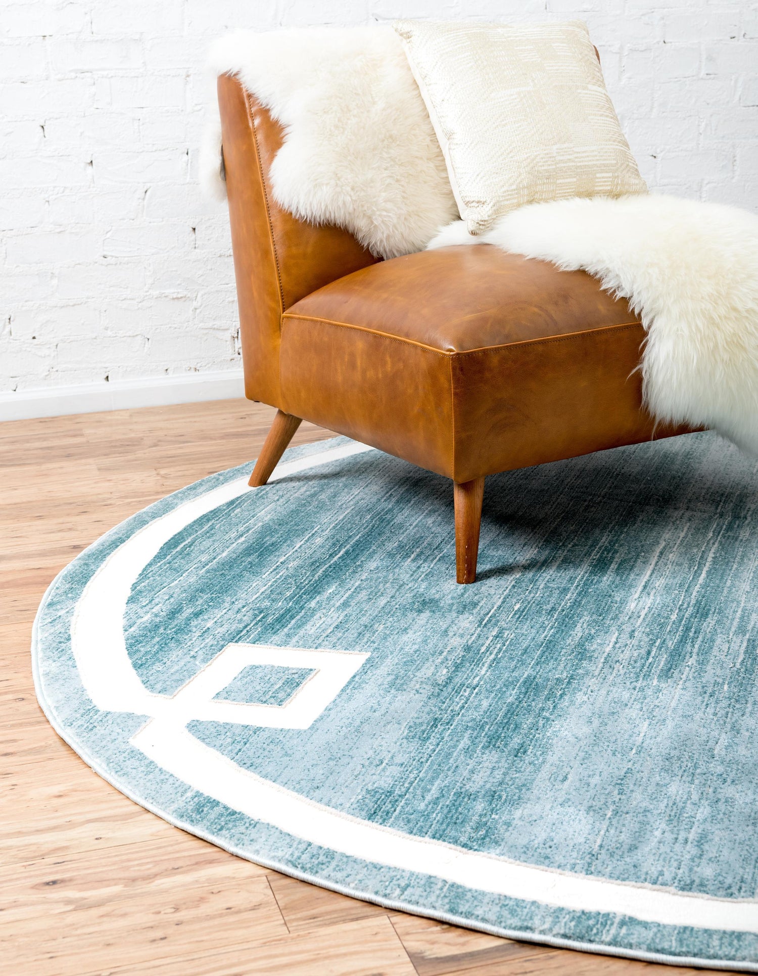 Dangelo - Modern European Border Rug - Nordic Side - abstract-rug, Area-rug, feed-cl0-over-80-dollars, geometric-rug, hallway-runner, large-rug, modern, modern-nordic, modern-pieces, modern-r