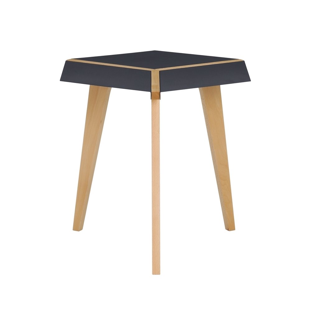 Birch - Hexagon Side Table - Nordic Side - 06-10, feed-cl0-over-80-dollars, feed-cl1-furniture, gfurn, hide-if-international, modern-furniture, us-ship