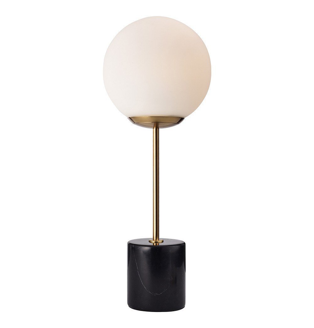 Lova Marble Table Lamp - Gold Frame