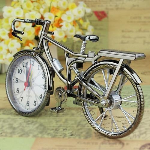 Retro Bicycle Clock - Nordic Side - bicycle, clock, retro