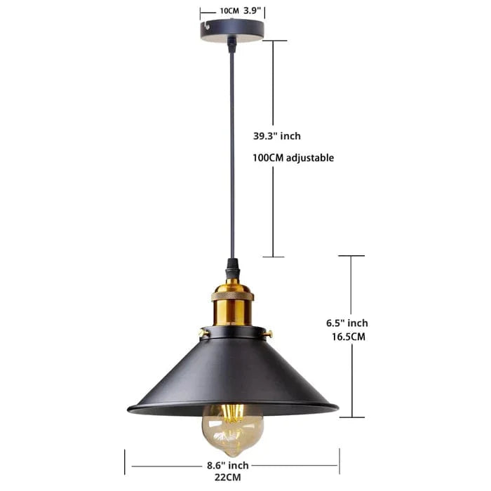 Modern Nordic Industrial Pendant Lamp