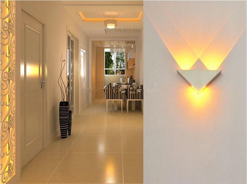 Modern LED Triangle Wall Lamp - Nordic Side - 09-28, best-selling-lights, lamp, LED-lamp, light, lighting, lighting-tag, modern, modern-lighting, modern-nordic, nordic, sconce, wall-lamp