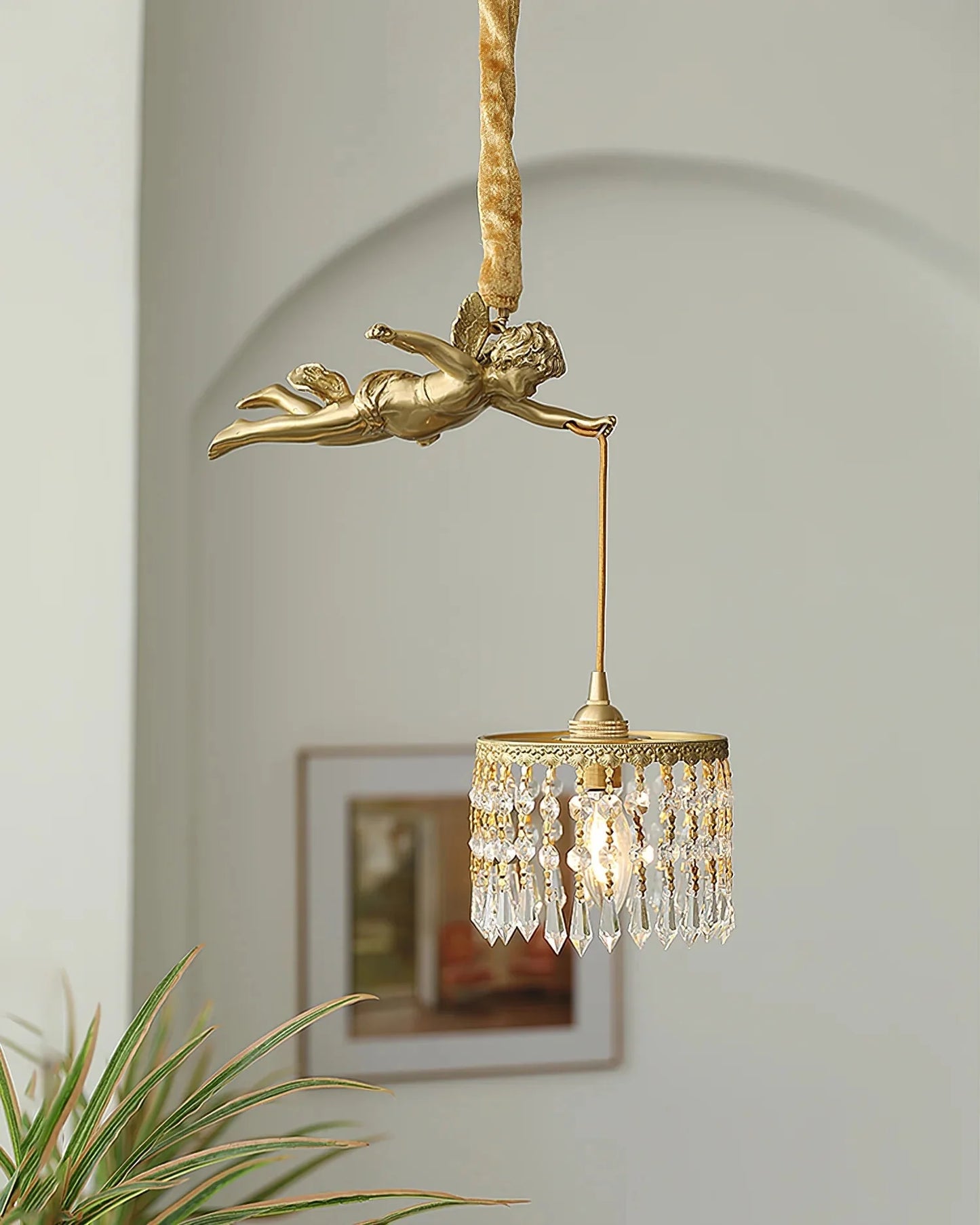 Evangeli Angel Pendant Light