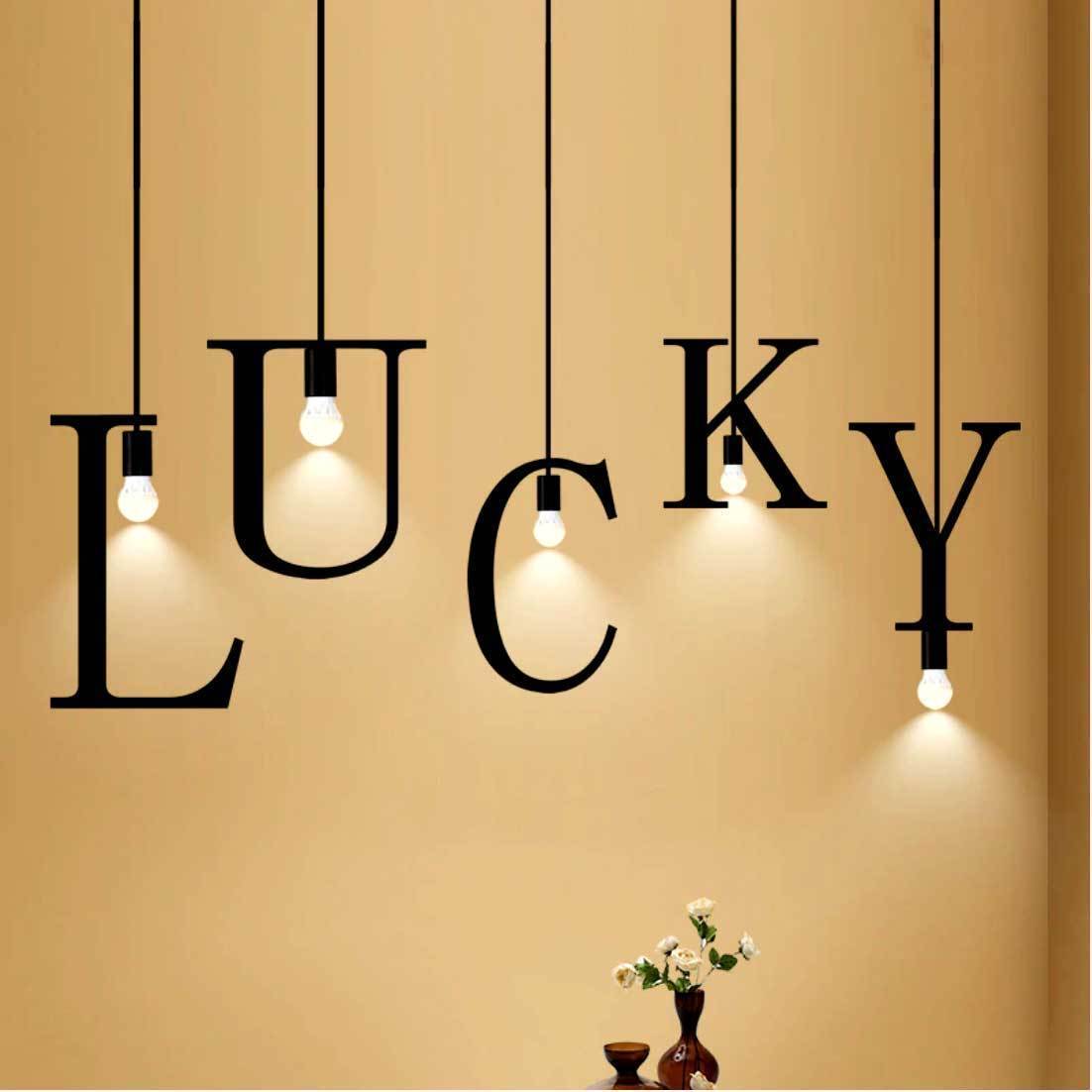 Black Alphabet Pendant Light - Nordic Side - 