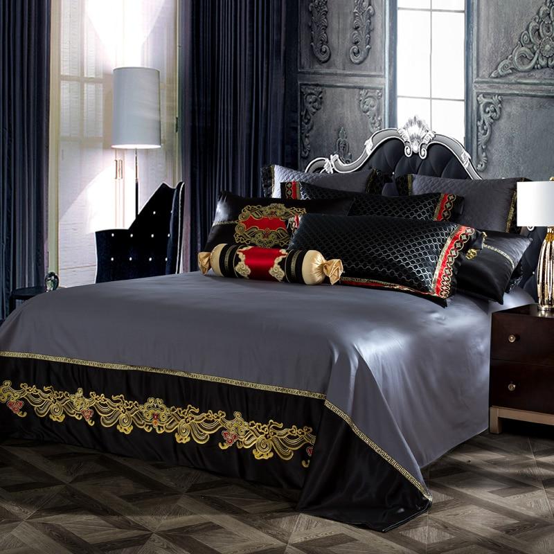 Luxury Silk Satin Royal Bedding Set