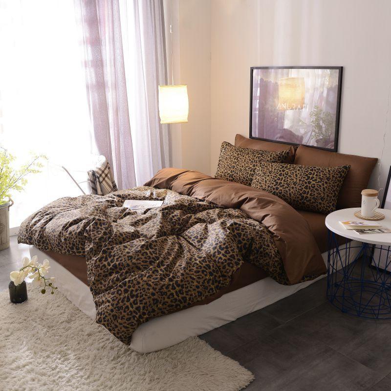 Classic Leopard Bedding Set - Nordic Side - 