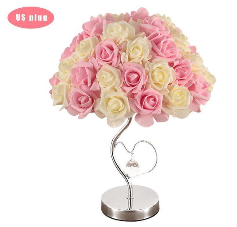 Roses Flower Table Lamp - Nordic Side - 