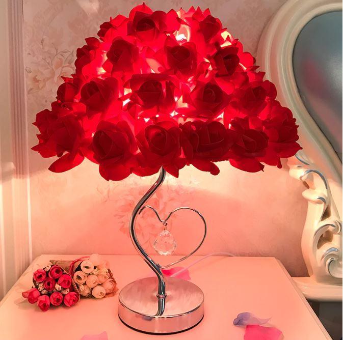 Roses Flower Table Lamp - Nordic Side - 