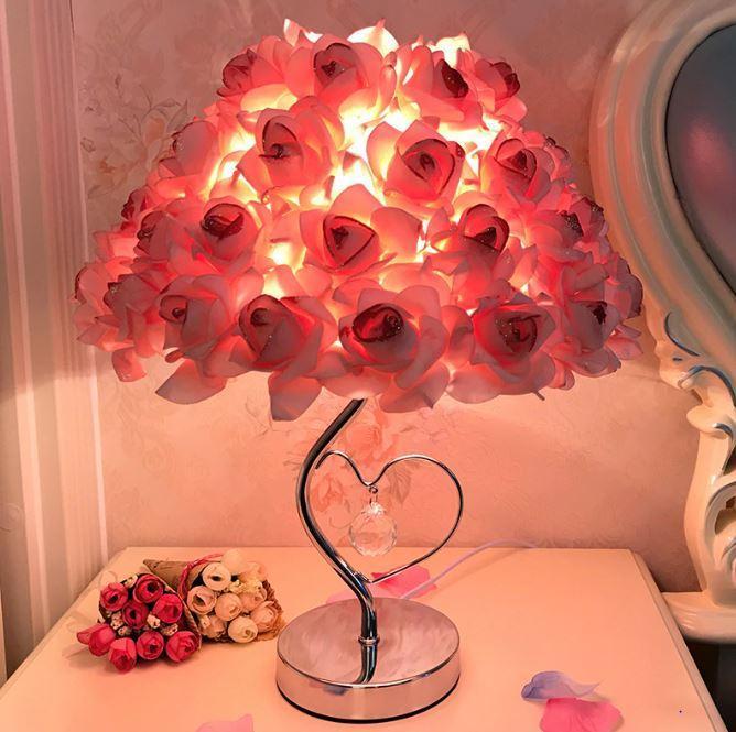 Roses Flower Table Lamp - Nordic Side - 