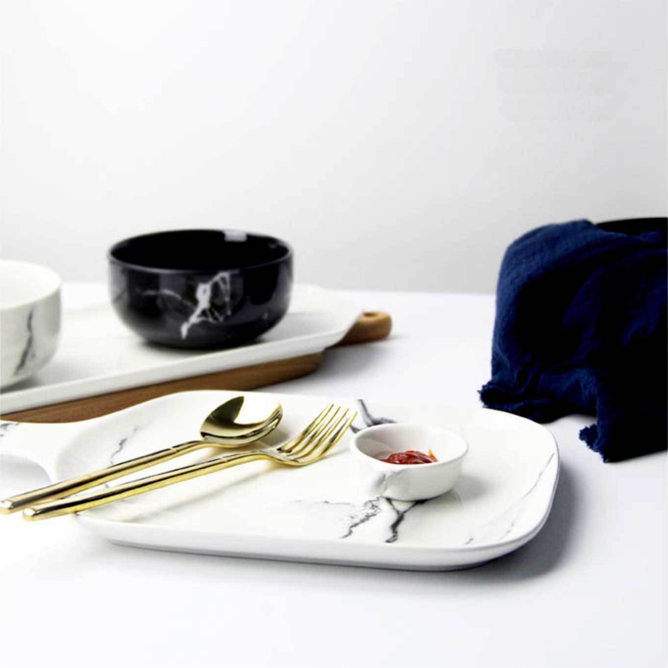 Charm Marble Dinnerware - Nordic Side - 