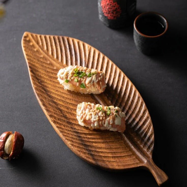 Black Walnut Leaf Plate