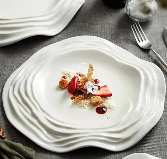 White Waves Plate Collection