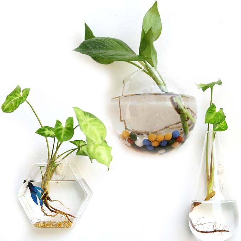 Hanging Glass Planter Terrarium - Nordic Side - Modern Planters