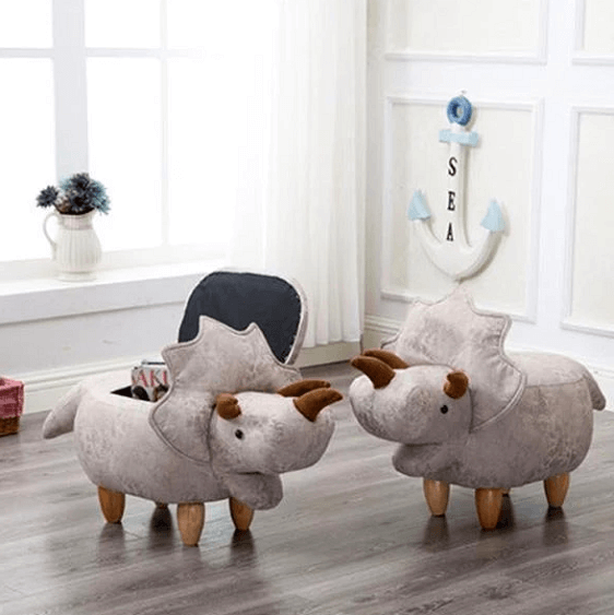 Dinosaur Storage Stool Ottoman - Nordic Side - decoration, home, homedeco, homedecor, homedecoration, homedesign, homeinterior, homestyling, homesweethome, inspiration, instahome, interior, i