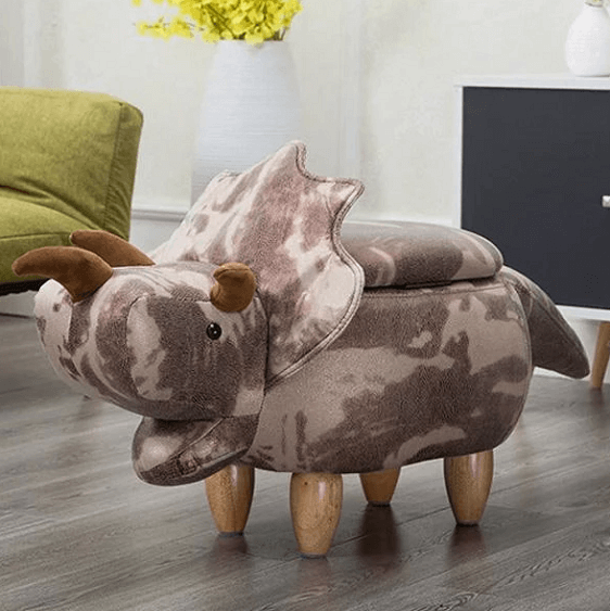 Dinosaur Storage Stool Ottoman - Nordic Side - decoration, home, homedeco, homedecor, homedecoration, homedesign, homeinterior, homestyling, homesweethome, inspiration, instahome, interior, i