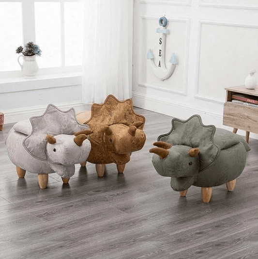 Dinosaur Storage Stool Ottoman - Nordic Side - decoration, home, homedeco, homedecor, homedecoration, homedesign, homeinterior, homestyling, homesweethome, inspiration, instahome, interior, i