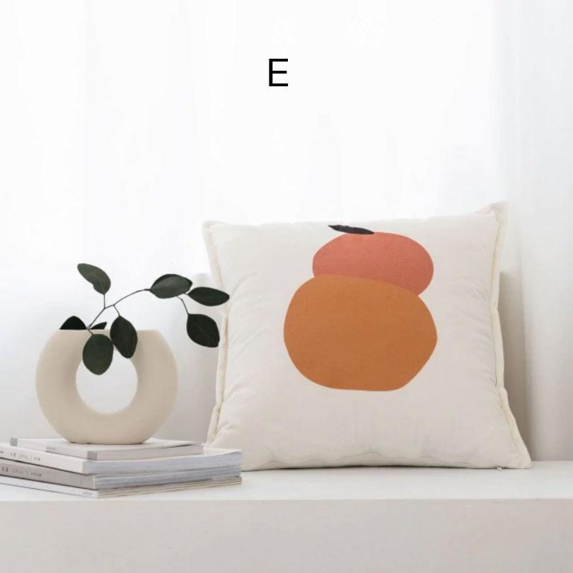 Minimal Illustration Cushion Cover - Nordic Side - 