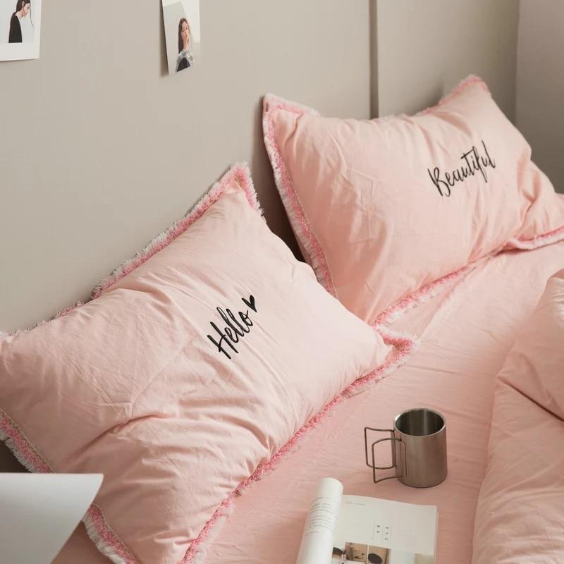 Hello Beautiful Bedding Pillow Case - Nordic Side - not-hanger