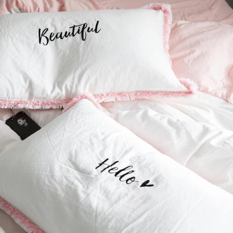 Hello Beautiful Bedding Pillow Case - Nordic Side - not-hanger