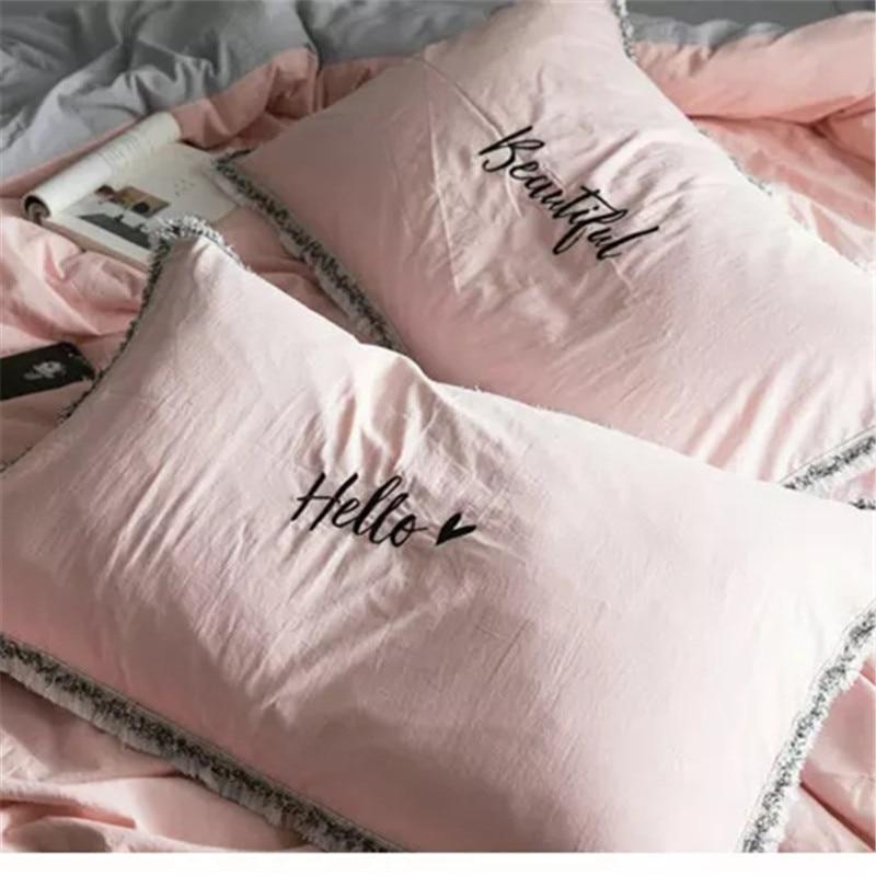 Hello Beautiful Bedding Pillow Case - Nordic Side - not-hanger