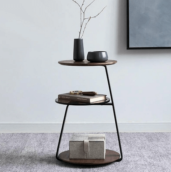 Finian Modern Three Level End Table