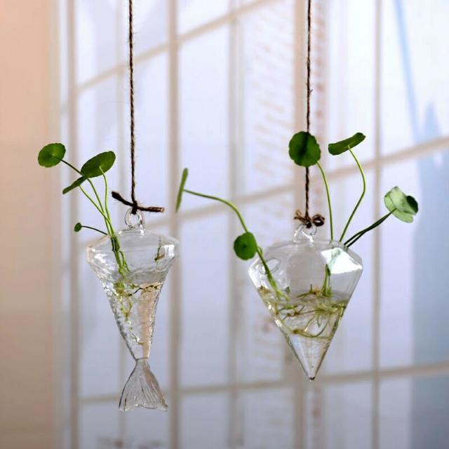 Jing - Hydroponic Hanging Flower Pot - Nordic Side - Decor, Modern Planters, VASES/POTS