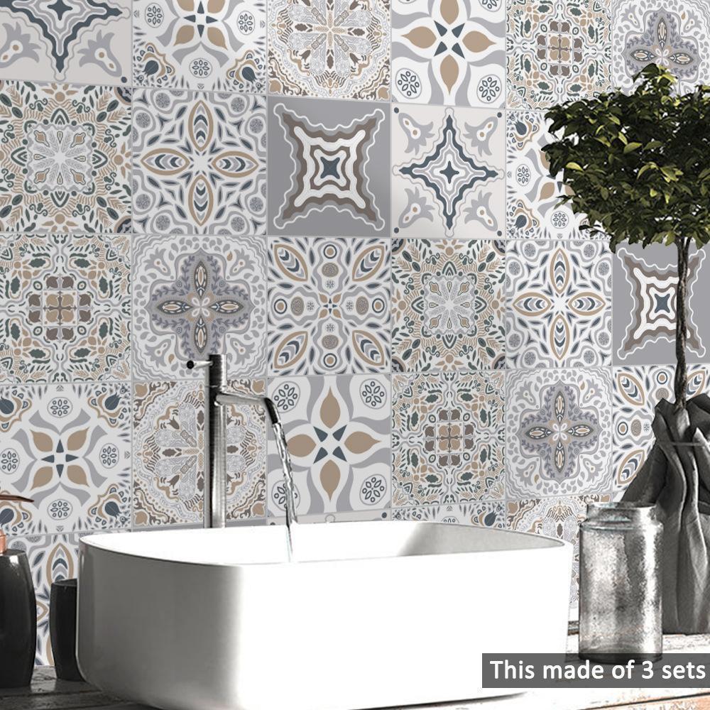 Fifty Shades Moroccan Tiles - Nordic Side - not-hanger