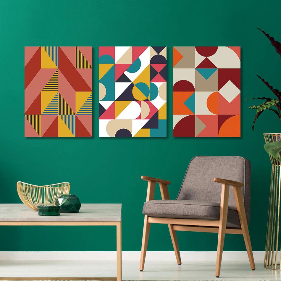 Jasprin Stretched Canvas - Nordic Side - 3 piece, Acrylic Image, canvas art, spo-enabled