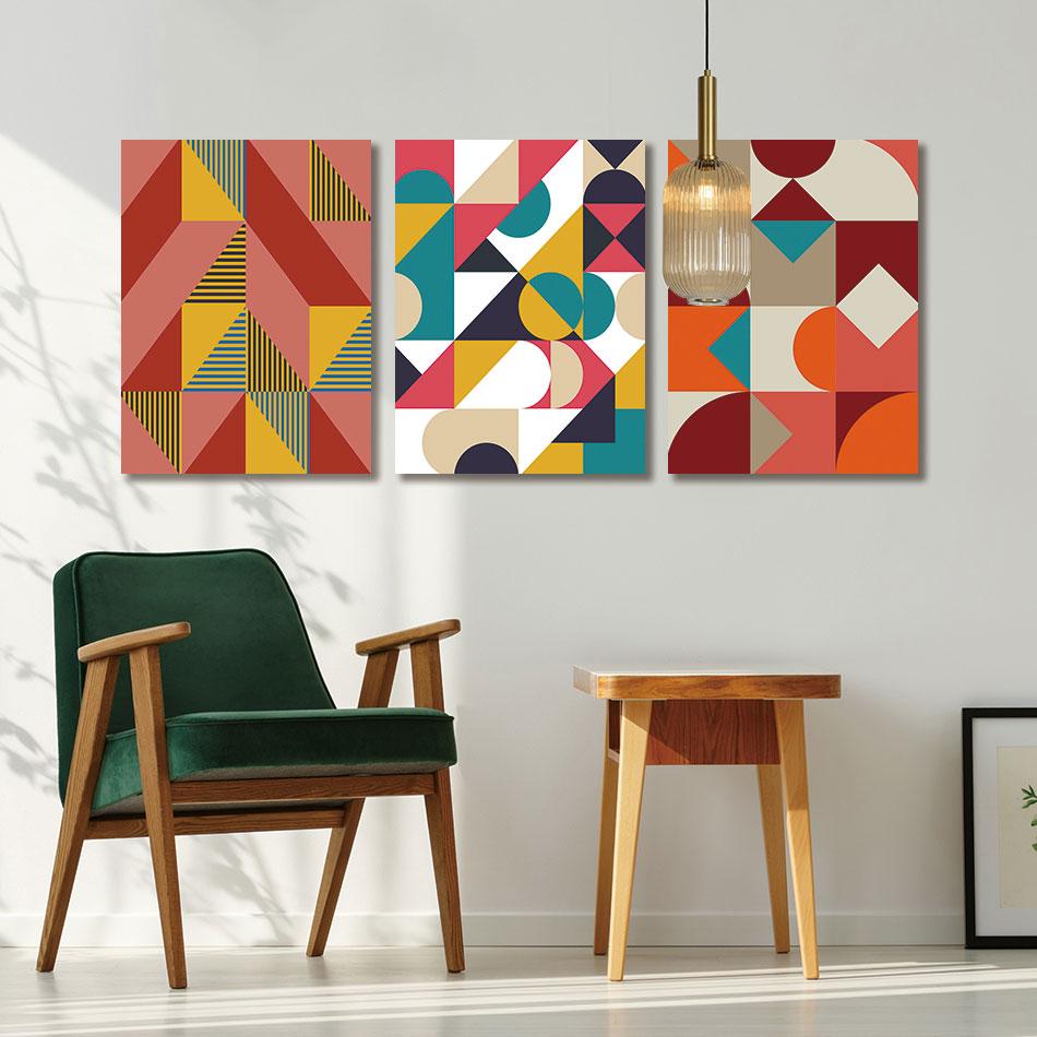 Jasprin Stretched Canvas - Nordic Side - 3 piece, Acrylic Image, canvas art, spo-enabled