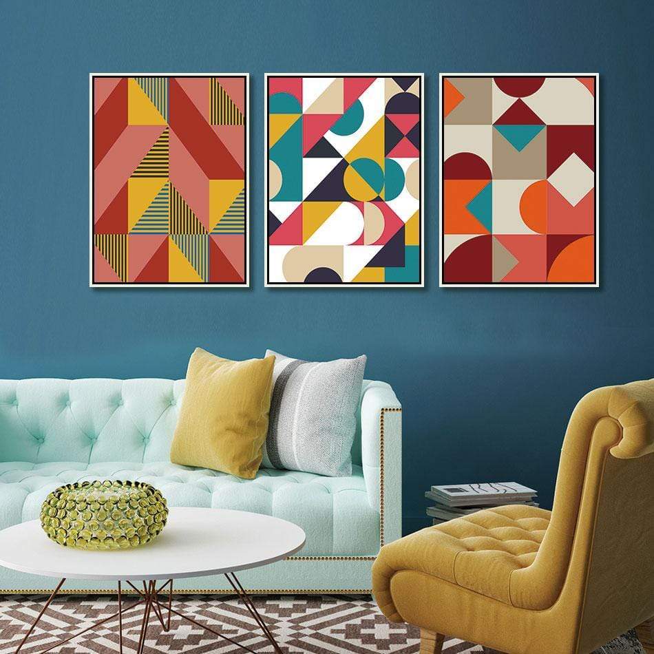 Jasprin Stretched Canvas - Nordic Side - 3 piece, Acrylic Image, canvas art, spo-enabled